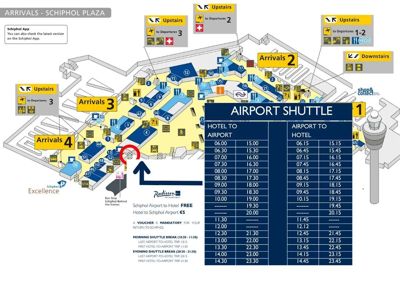 Radisson Blu Hotel Amsterdam Airport, Schiphol Amsterdam Airport Schiphol 4*,  Niederlande